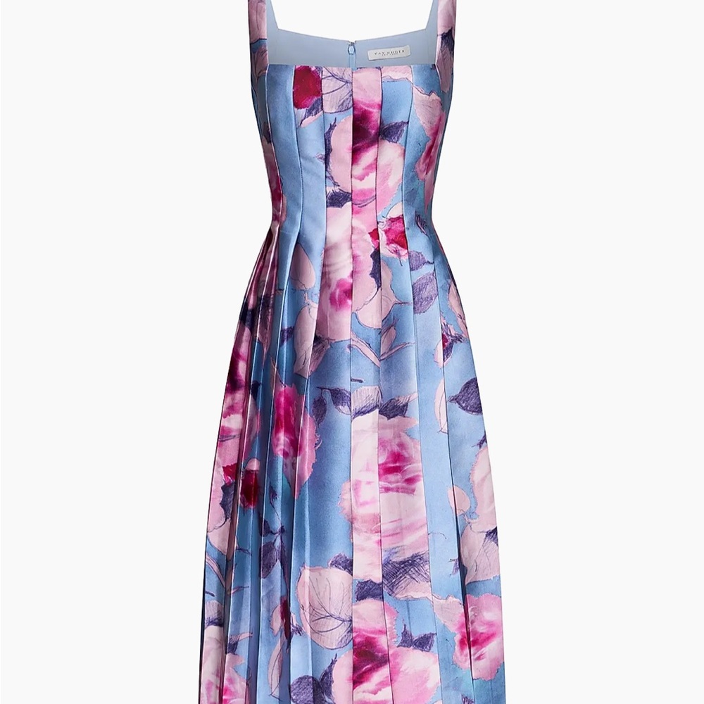 Kay Unger Maeve Rose Seamed Cocktail Dress